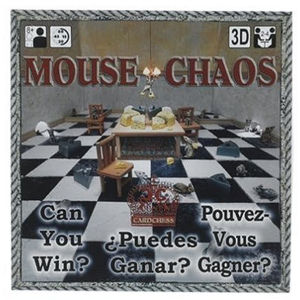Mouse Chaos (Board Game), 2-4 Players
